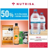 En Nutrisa segundo a mitad de precio en bebidas y botanas