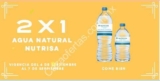 Cupón Nutrisa 40 Años: 2×1 en agua natural este 6 de septiembre