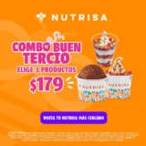 En Nutrisa Combo Buen Tercio a $179.00 los fines de semana 2026