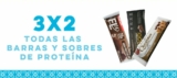 Promoción Nutrisa de 3×2 en barras y sobres de proteína