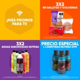 Promociones del mes Nutrisa: 3×2 en galletas, golosinas, aguas saborizadas y más