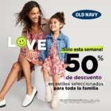 En Old Navy hasta 50% de descuento en prendas para toda la familia esta semana