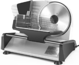 Rebanadora eléctrica de carnes frías de acero inoxidable con Cupón de $300 de descuento