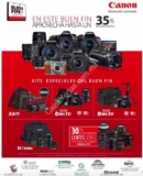 Ofertas Canon Buen Fin 2017: hasta 35% de descuento en cámaras y lentes