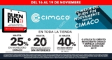Ofertas Cimaco El Buen Fin 2018: Hasta 40% de descuento ó hasta 25% en monedero y 20 msi