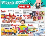 Ofertas HEB Verano Loco del 6 al 9 de julio 2018