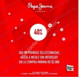 Ofertas Pepe Jeans El Buen Fin 2018: hasta 40% de descuento + 6 MSI