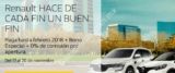 Ofertas Renault El Buen Fin 2017: Paga hasta febrero 2018 + bono + 0% comisión por apertura