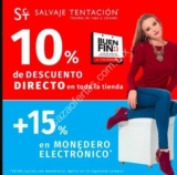 Ofertas Salvaje Tentación El Buen Fin 2018: 10% de descuento + 15% en monedero