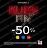 Ofertas Springfield El Buen Fin 2018: del 20% al 50% de descuento en artículos seleccionados