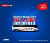Ofertas Turimex Hot Sale 2018: Hasta 50% de descuento en viajes en autobús
