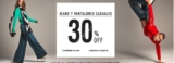 Ofertas de la semana Express: 30% de descuento en jeans y pantalones, 40% suéteres y chamarras y más