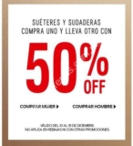 Ofertas de la semana Express: Segundo a mitad de precio en suéteres y sudaderas y más