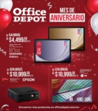 Folleto Mes de Aniversario Office Depot Mayo 2024
