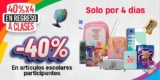 Promo Office Depot Regreso a Clases: 40% de descuento en útiles escolares