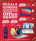 Folleto de ofertas Office Depot Navidad 2023