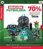 Folleto Vive la pasión del Fut Office Depot Junio 2026 con hasta 70% de descuento y más