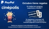 Promo Office Depot: boletos a Cinépolis VIP Gratis al pagar con PayPal
