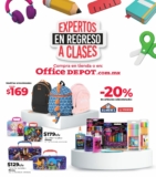 Folleto Office Depot Expertos en Regreso a Clases septiembre 2022