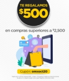 Cupón Office Max de $500 de descuento en compras de $2,500 o más