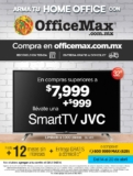 Promoción Office Max: compra $7,999 y llévate una pantalla de 32″ Smart TV JVC por $999