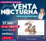 Venta Nocturna Office Depot 15 de mayo: Pantalla de 32” Gratis en la compra de $7,999