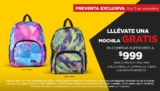 Office Max Pre Buen Fin 2022: mochila Gratis en compras de $999
