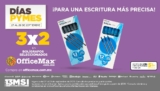 Días Pyme OfficeMax: 3×2 en plumas, papel y más