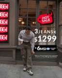 Hot Sale 2026 Oggi Jeans: 3 Jeans por $1,299 + 6 msi