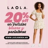 Promo La Ola: 20% de descuento en vestidos, blusas y pantalones en su tienda en línea