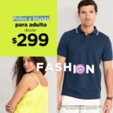 En Old Navy blusas y polos para adulto desde $299