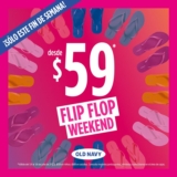 Flip Flop Weekend Old Navy: Sandalias desde $59 este fin de semana
