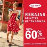 Rebajas de mitad de temporada Old Navy: Hasta 60% de descuento