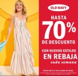 Segundas Rebajas Old Navy: Hasta 70% de descuento en nuevos estilos cada semana