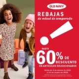 Rebajas de Mitad de Temporada Old Navy 2022: Hasta 60% de descuento