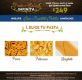 Olive Garden Pasta y Salsa Infinita: come toda la pasta que quieras por $249