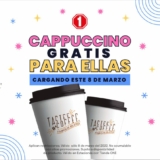 Promo Día de la Mujer One gasolineras: capuchino Gratis este 8 de marzo