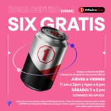 En Gasolineras One llévate un six de cerveza GRATIS si cargas $300 en gasolina hoy viernes