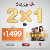 Promoción Óptica City Club: 2×1 en plan Element