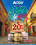 ¡Viva México! Pinturas Osel: 20% de descuento en pinturas vinílicas y más