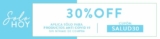 Código de cupón ösom de 30% de descuento en cubrebocas, gel antibacterial y más