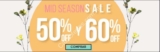 Rebajas ösom de mitad de temporada con descuentos del 50% al 60%