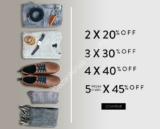 En ösom hasta 45% de descuento adicional llevando a partir de 2 prendas o más