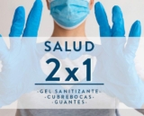 2×1 en cubrebocas, gel antibacterial,  caretas, guantes y más en ösom