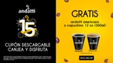 Cupones Oxxo Andatti 15 Años: Canjea Café Andatti y galletas Gamesa GRATIS