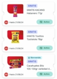 Cupones Oxxo: Cacahuates Bitz, Kacang Habanero y Totitos Tostielote GRATIS con la app Spin Premia