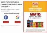 Cupón Oxxo: Pepsi de 1.5 litros GRATIS en la compra de botana familiar