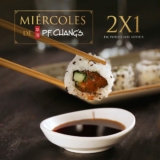 2×1 en sushis los miércoles en PF Changs