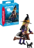 Figura de acción Playmobil bruja con escoba baja a un precio buenísimo