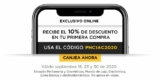 Código Palacio de Hierro de 10% de descuento adicional en tienda en línea